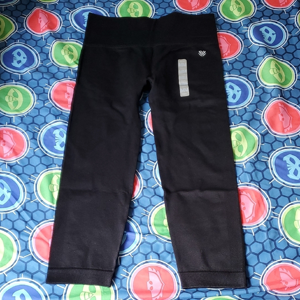 Black Leggings with Logo